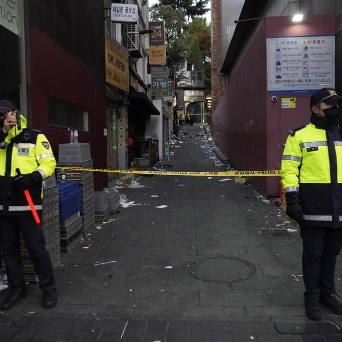 South Korean court convicts 3 ex-police officers in cover-up of deadly Halloween crowd crush
